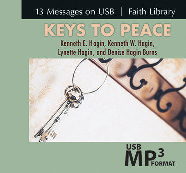 Keys to Peace (13 MP3s on USB Drive) - NEW RELEASE!