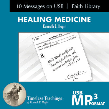 Healing Medicine (10 MP3s on USB) - NEW RELEASE!