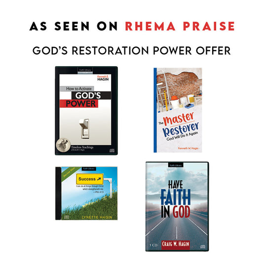 God's Restoration Power - RHEMA PRAISE SPECIAL OFFER!