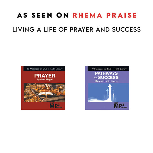 Living a Life of Prayer and Success - RHEMA PRAISE SPECIAL OFFER!